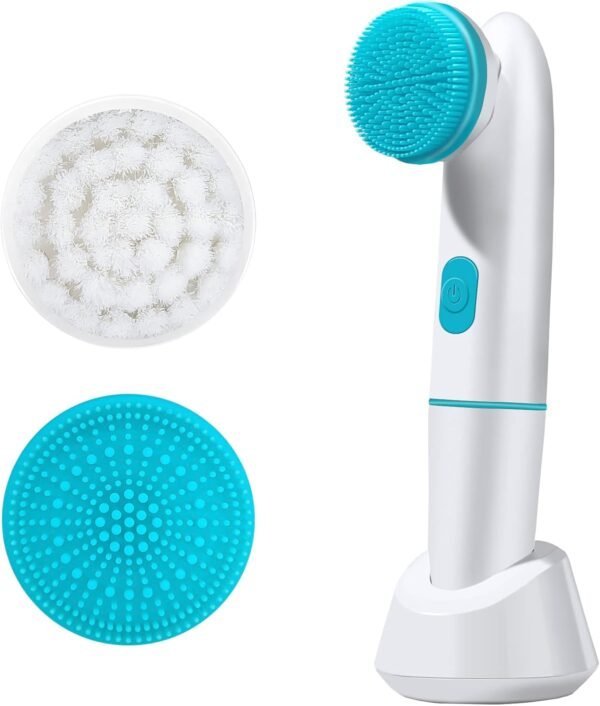 Electric Facial Cleansing Brush Scrubber