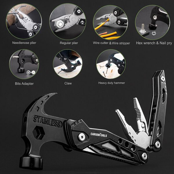 Multi Purpose Hammer Tool With Accessories